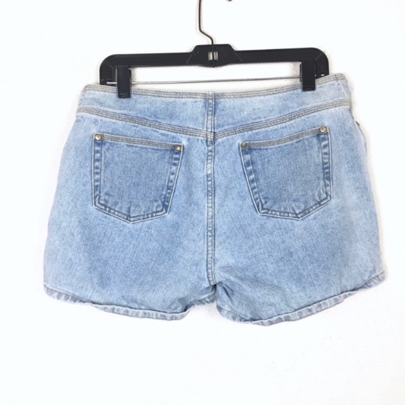 Vintage Y2K light wash no boundaries denim shorts size 13 - Picture 1 of 3